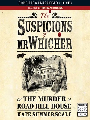 cover image of The Suspicions of Mr Whicher